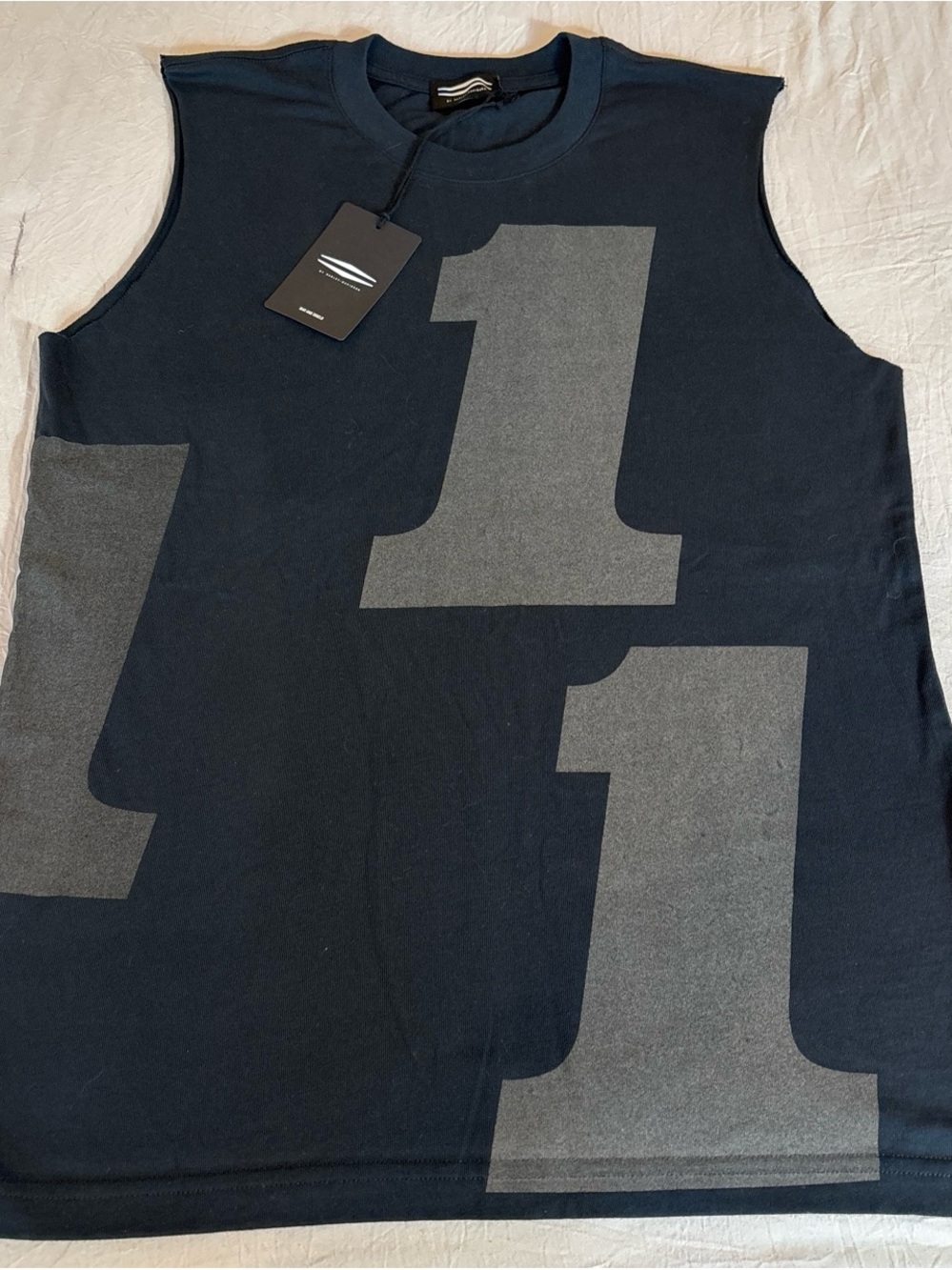 Harley-Davidson Black Muscle Tee with Gray '1' Graphic